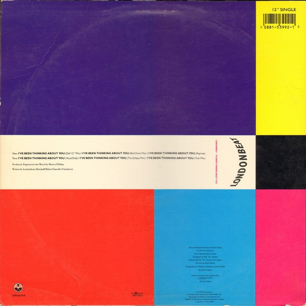 Londonbeat - I've Been Thinking About You (12") - Discogs image 2