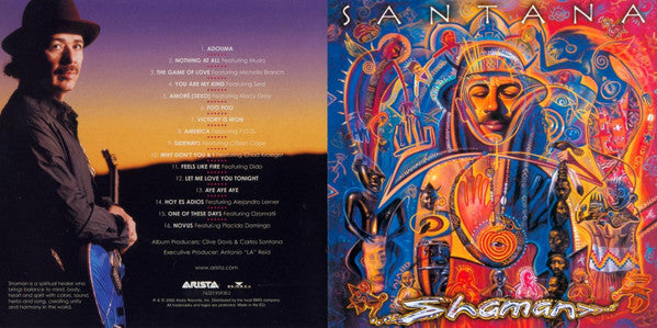 Santana - Shaman (CD) - Discogs image 5