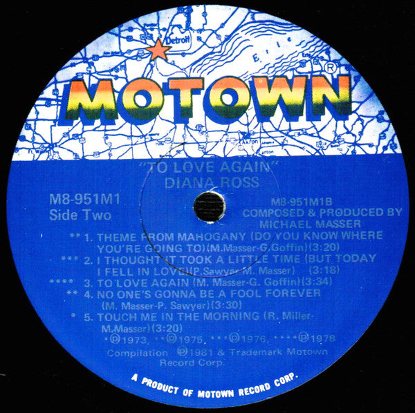 Diana Ross - To Love Again (LP) - Discogs image 4