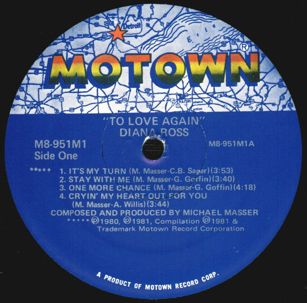 Diana Ross - To Love Again (LP) – Abrodos Music Shop