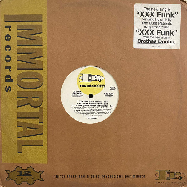Funkdoobiest - XXX Funk (12")