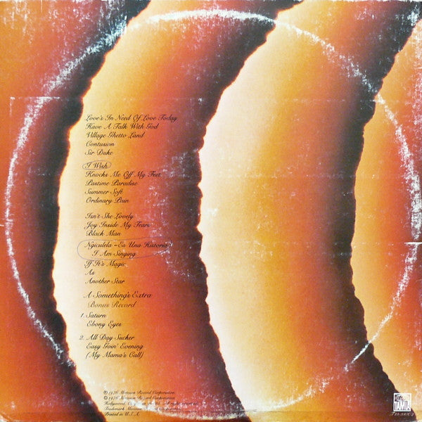 Stevie Wonder - Songs In The Key Of Life (2xLP) - Discogs image 4
