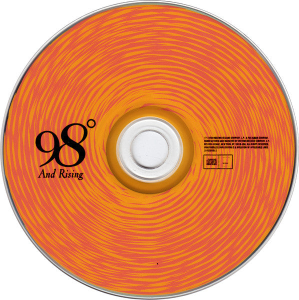 98 Degrees - 98° And Rising (CD) - Discogs image 2