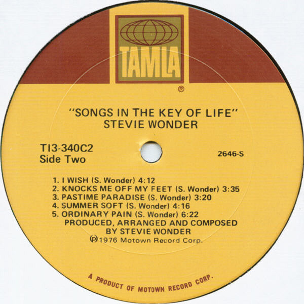 Stevie Wonder - Songs In The Key Of Life (2xLP) - Discogs image 6