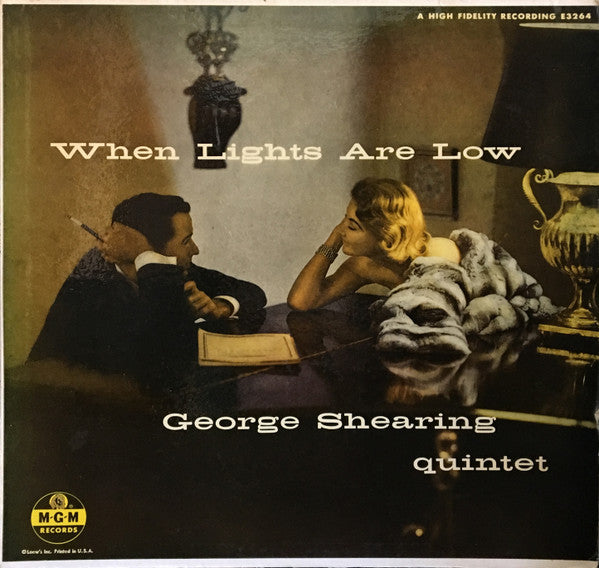 George Shearing Quintet, The - When Lights Are Low (LP)