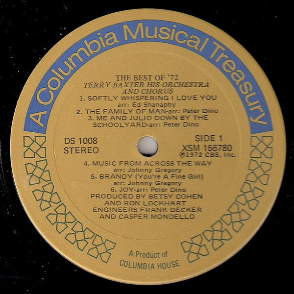 Terry Baxter His Orchestra & Chorus - The Best Of '72 (3xLP) - Discogs image 4