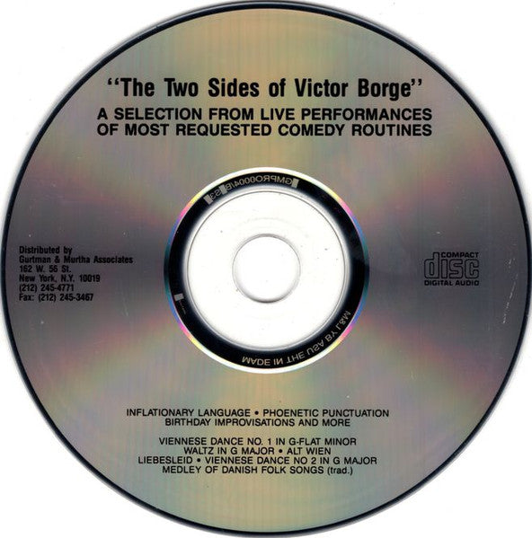 Victor Borge (2) - The Two Sides Of Victor Borge (CD) - Discogs image 3