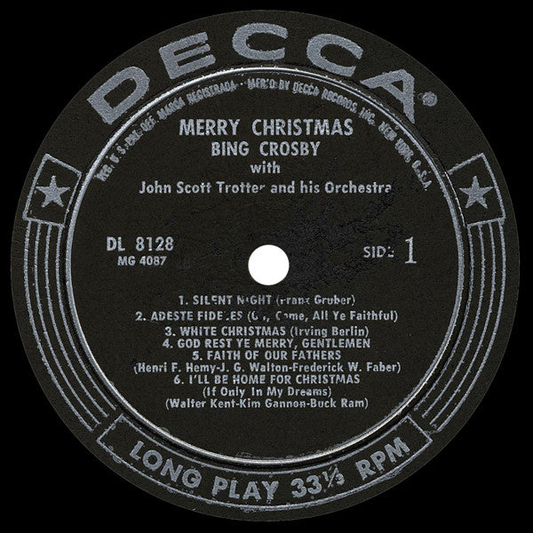Bing Crosby - Merry Christmas (LP) - Discogs image 3