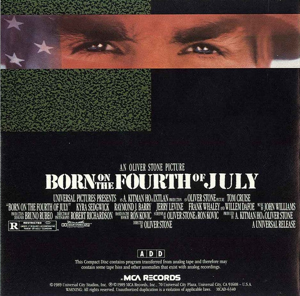 Various - Born On The Fourth Of July (Motion Picture Soundtrack Album) (CD) - Discogs image 5