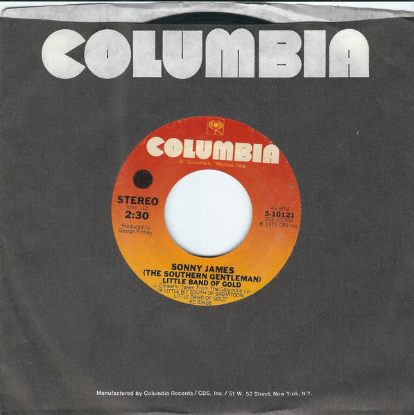 Sonny James - Little Band Of Gold (7") - Discogs image 3