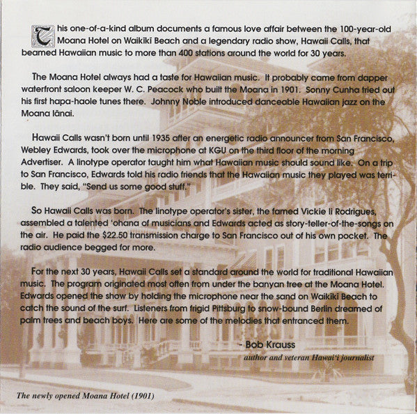 Various - Memories Of Hawaii Calls Volume II (CD) - Discogs image 2