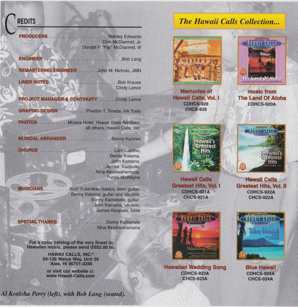 Various - Memories Of Hawaii Calls Volume II (CD) - Discogs image 6