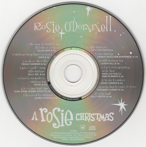 Rosie O'Donnell - A Rosie Christmas (CD) - Discogs image 3