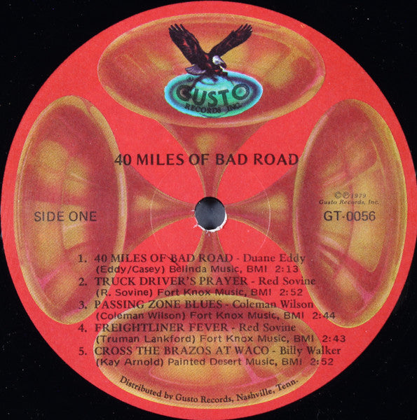Various - 40 Miles Of Bad Road (LP) - Discogs image 3