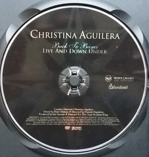 Christina Aguilera - Back To Basics: Live And Down Under (DVD) - Discogs image 3