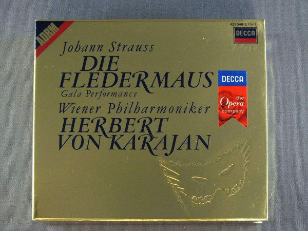 Johann Strauss Jr. - Wiener Philharmoniker, Herbert von Karajan - Die Fledermaus (Gala Performance) (2xCD)