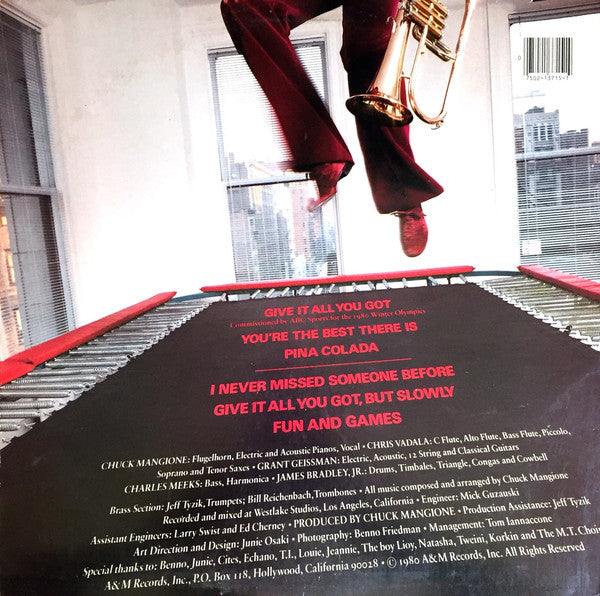 Chuck Mangione - Fun And Games (LP) - Discogs image 2