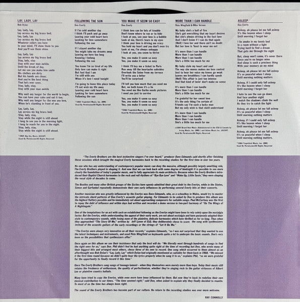 Everly Brothers - EB 84 (LP) - Discogs image 6