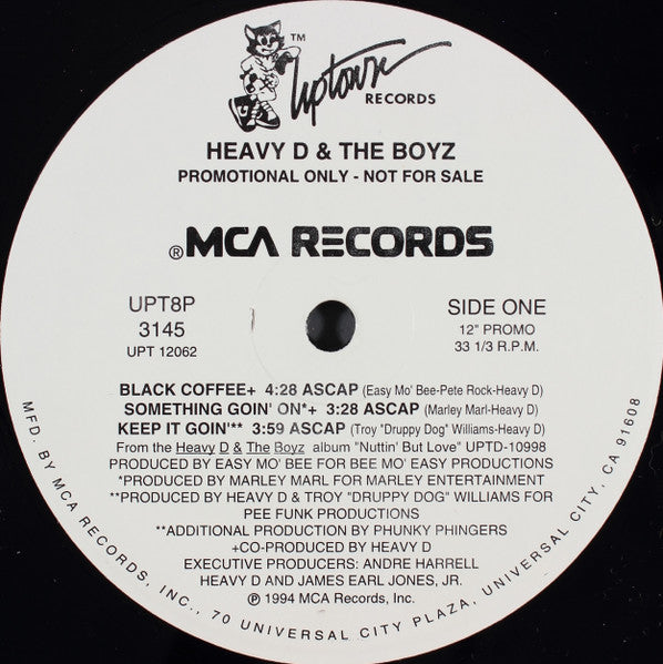 Heavy D. & The Boyz - Black Coffee (12")