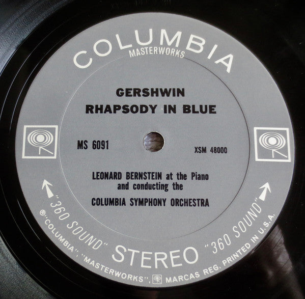 George Gershwin, Leonard Bernstein - Rhapsody In Blue / An American In Paris (LP) - Discogs image 3