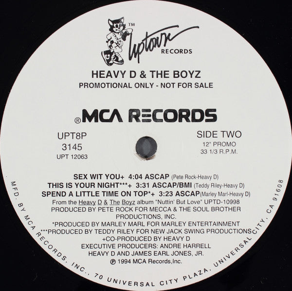 Heavy D. & The Boyz - Black Coffee (12") - Discogs image 2