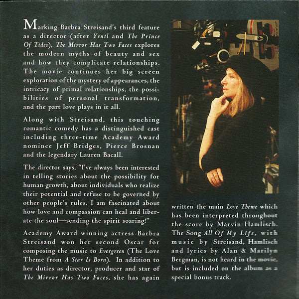 Barbra Streisand / Marvin Hamlisch - The Mirror Has Two Faces (CD) - Discogs image 4