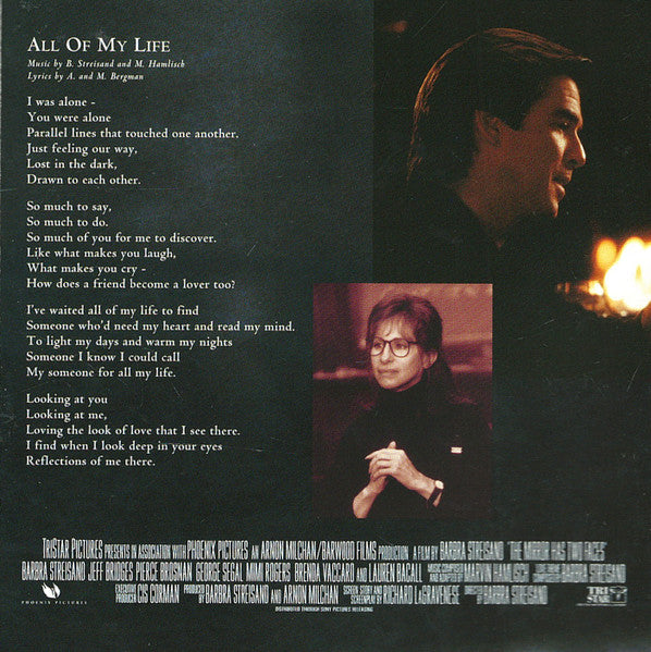 Barbra Streisand / Marvin Hamlisch - The Mirror Has Two Faces (CD) - Discogs image 5
