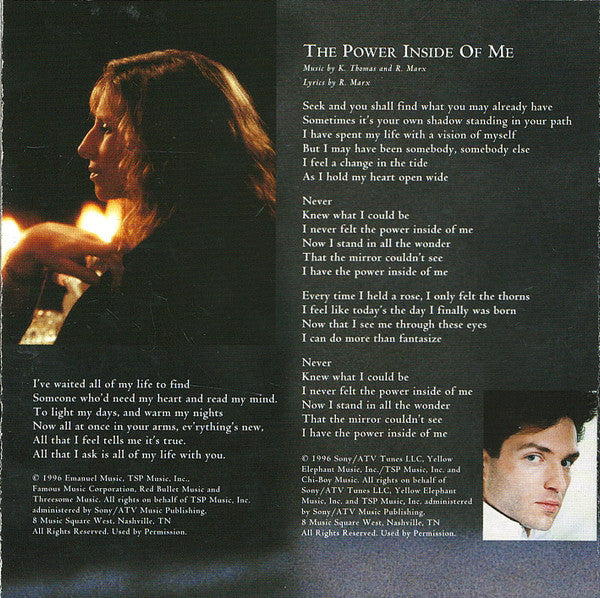 Barbra Streisand / Marvin Hamlisch - The Mirror Has Two Faces (CD) - Discogs image 6