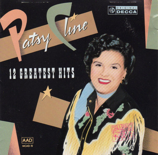 Patsy Cline - 12 Greatest Hits (CD)