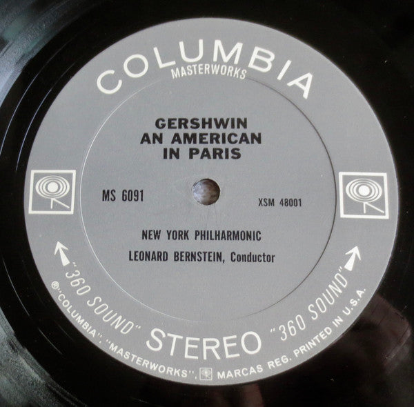 George Gershwin, Leonard Bernstein - Rhapsody In Blue / An American In Paris (LP) - Discogs image 4