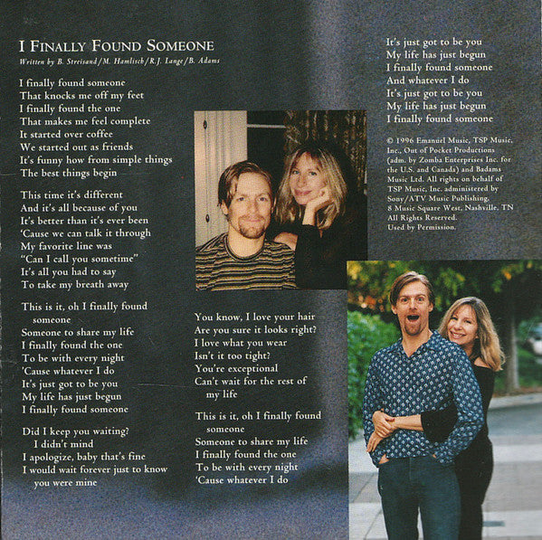 Barbra Streisand / Marvin Hamlisch - The Mirror Has Two Faces (CD) - Discogs image 7