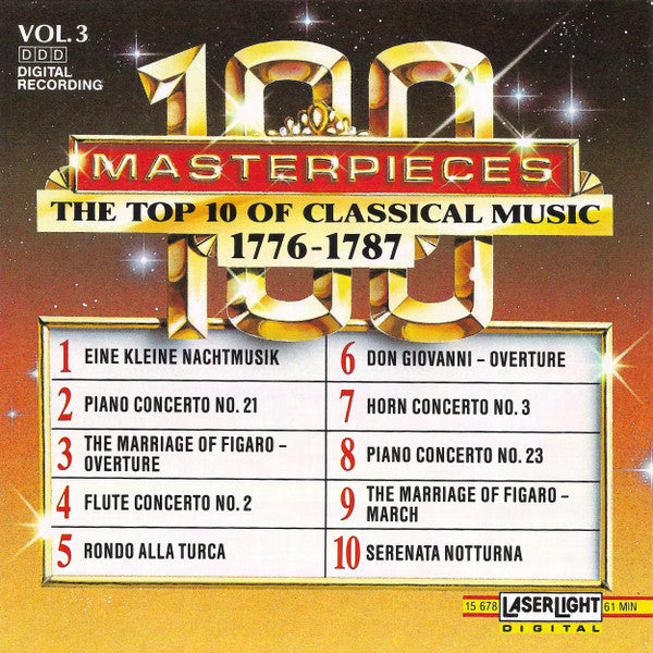 Various - 100 Masterpieces Vol. 3 (1776 - 1787) (CD)