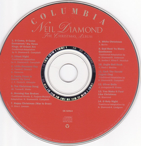 Neil Diamond - The Christmas Album (CD) - Discogs image 3