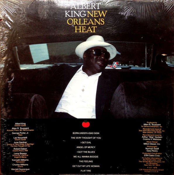 Albert King - New Orleans Heat (LP) - Discogs image 2