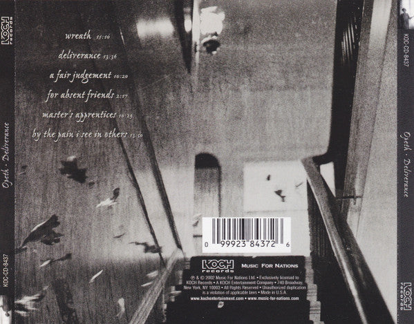 Opeth - Deliverance (CD) - Discogs image 2