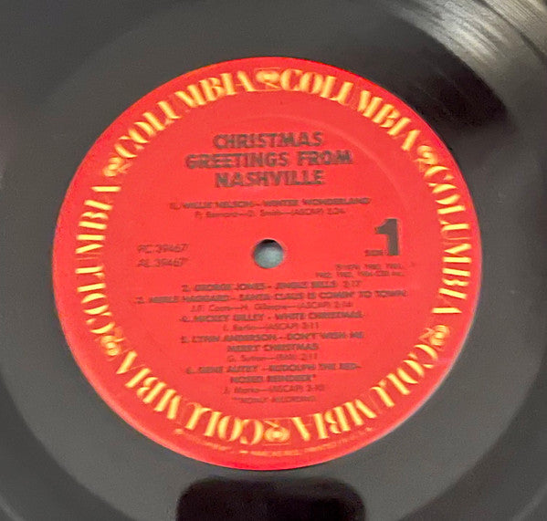 Various - Christmas Greetings From Nashville (LP) - Discogs image 4