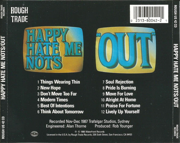Happy Hate Me Nots - Out (CD) - Discogs image 2