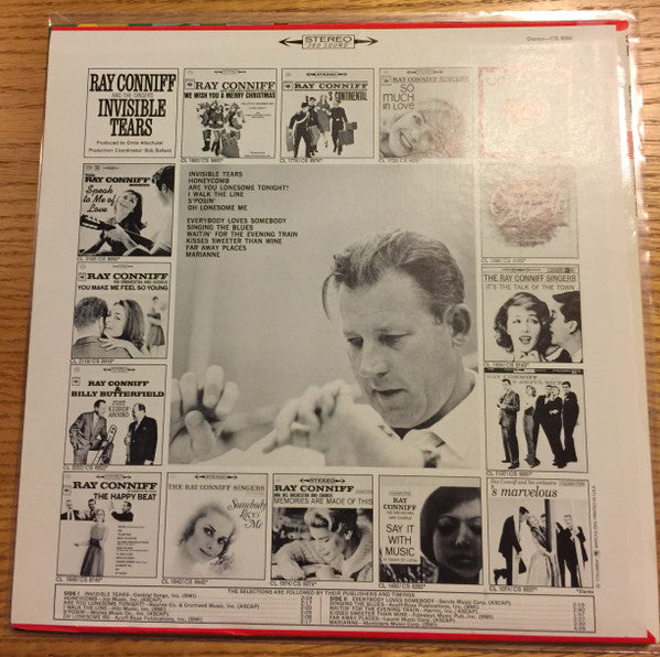 Ray Conniff And The Singers - Invisible Tears (LP) - Discogs image 2