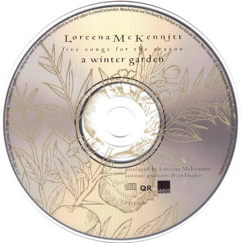 Loreena McKennitt - A Winter Garden (Five Songs For The Season) (CD) - Discogs image 3
