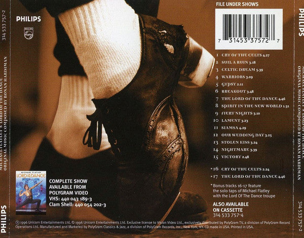 Ronan Hardiman - Michael Flatley's Lord Of The Dance (CD) - Discogs image 2