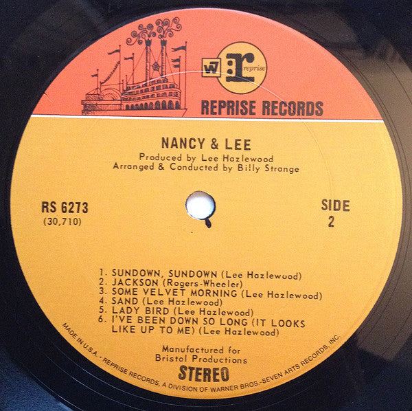Nancy Sinatra & Lee Hazlewood - Nancy & Lee (LP) - Discogs image 4