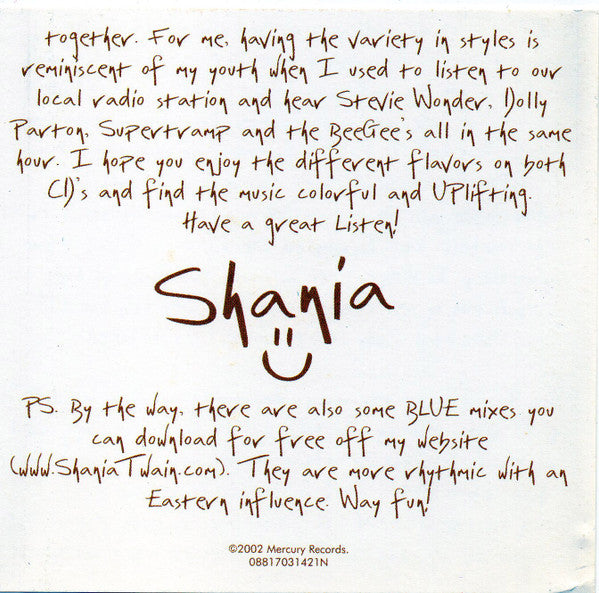 Shania Twain - Up! (2xCD) - Discogs image 6