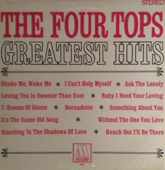 Four Tops - Four Tops Greatest Hits (LP)