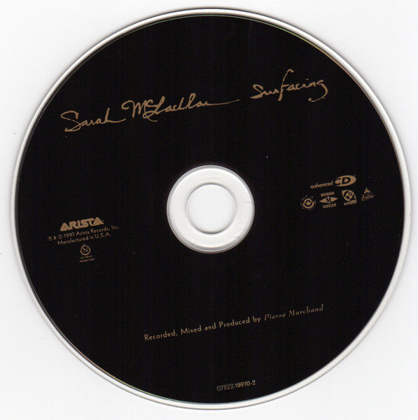 Sarah McLachlan - Surfacing (CD) - Discogs image 3