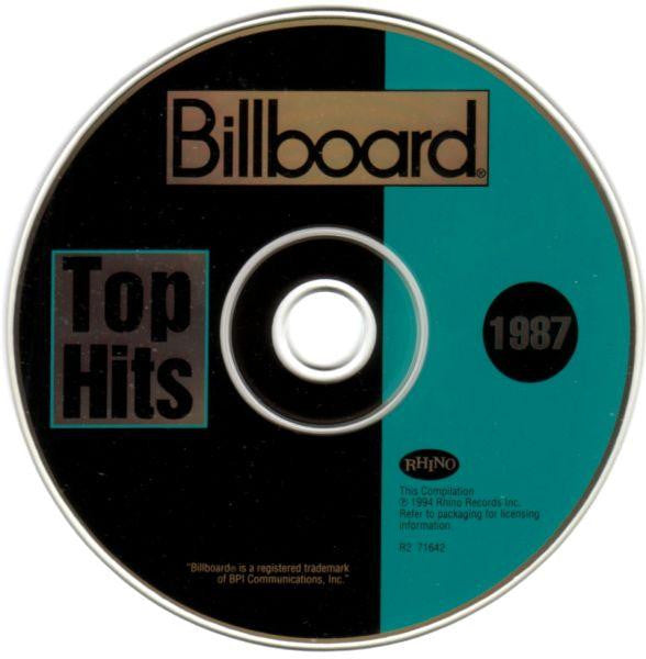 Various - Billboard Top Hits - 1987 (CD) - Discogs image 3
