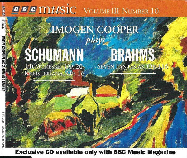 Robert Schumann / Johannes Brahms, Imogen Cooper - Imogen Cooper Plays Schumann & Brahms (CD)