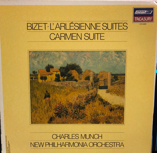 Georges Bizet, Charles Munch, New Philharmonia Orchestra - L'Arlésienne Suites - Carmen Suite (LP)