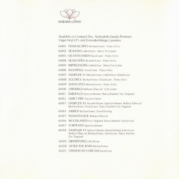David Lanz - Cristofori's Dream (CD) - Discogs image 6