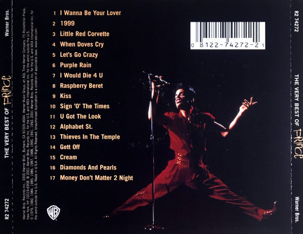 Prince - The Very Best Of Prince (CD) - Discogs image 3