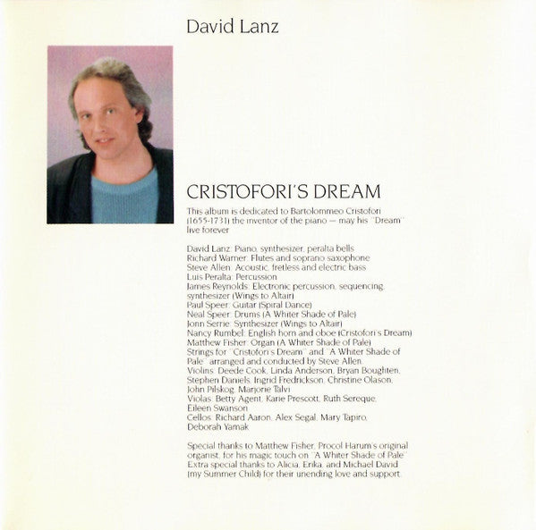 David Lanz - Cristofori's Dream (CD) - Discogs image 7